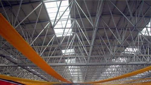 开远加油站网架加工